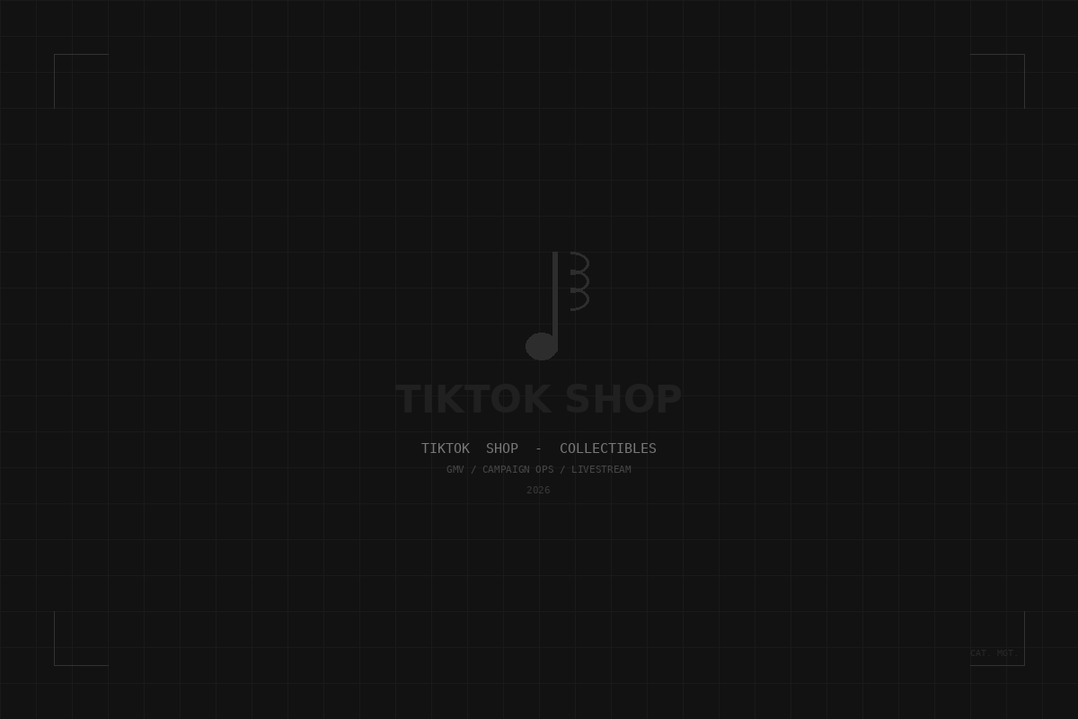 TikTok Category Management